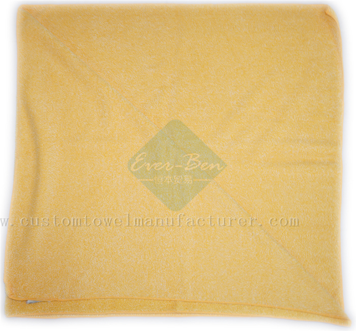 China Custom Orange hair turbie twist towel supplier Promotional Printing Microfiber Hair Dry Towel Turban Wrap Cap Supplier